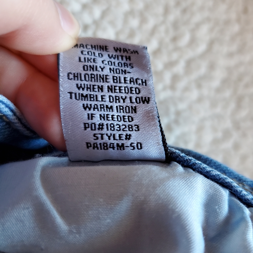 Almost Famous Mid Rise Distressed Jeans - Picture 8 of 8